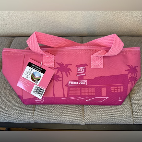 Trader Joe’s Mini Insulated Cooler Bags — Light Pink, Purple, & Peach (3 Total) - Picture 7 of 13